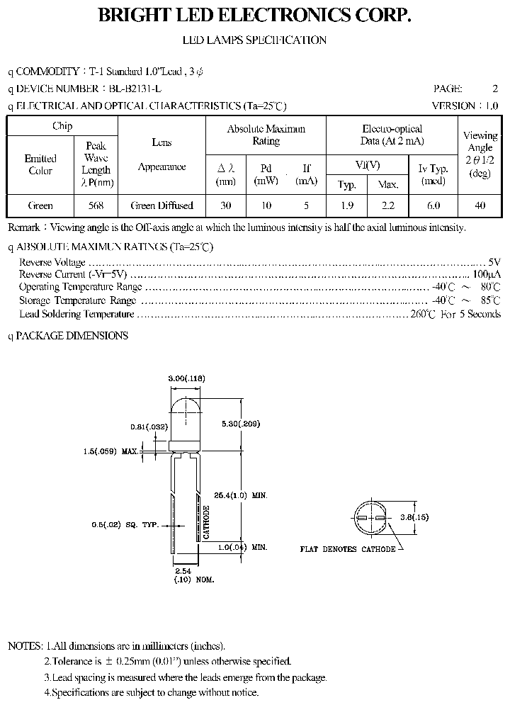 BL-B2131-L_4164740.PDF Datasheet Download --- IC-ON-LINE