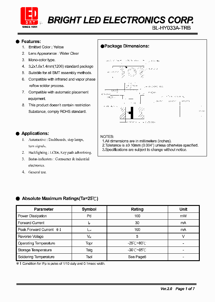 BL-HY033A-TRB_4138095.PDF Datasheet