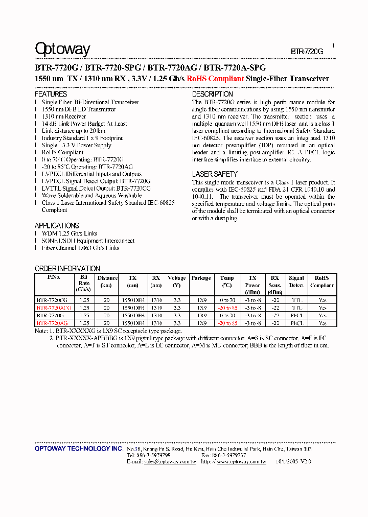 BTR-7720-SPG_4119657.PDF Datasheet