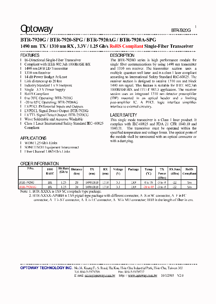 BTR-7920-SPG_4119627.PDF Datasheet