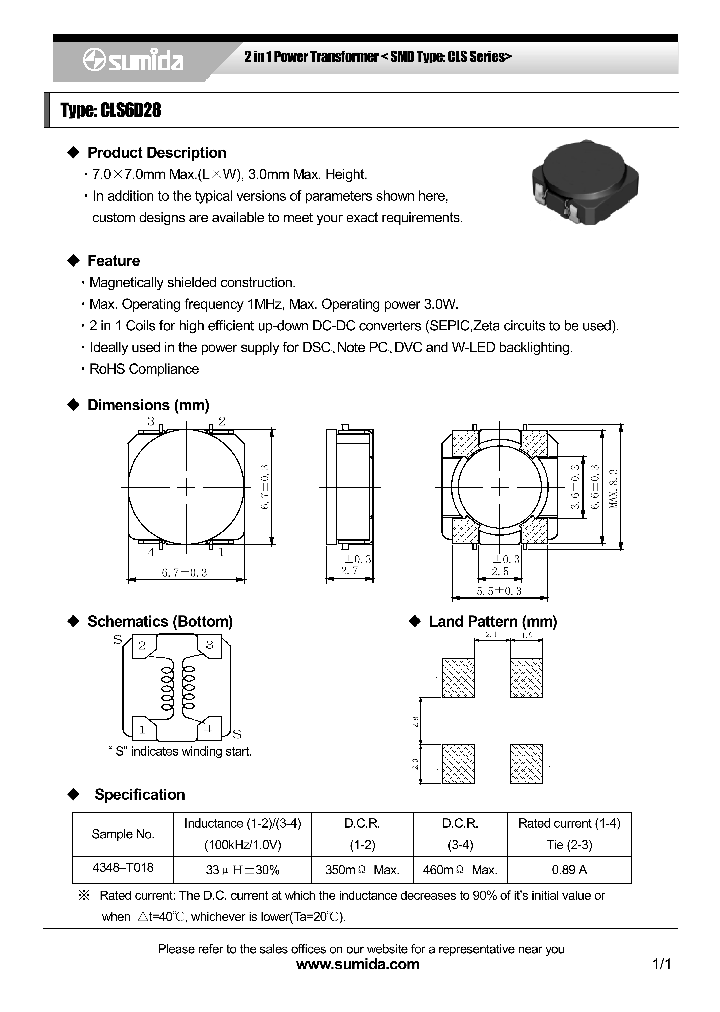 CLS6D28_4137354.PDF Datasheet