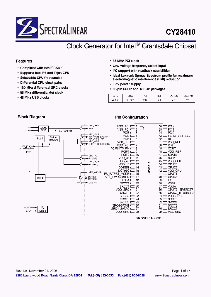 CY28410_4117208.PDF Datasheet