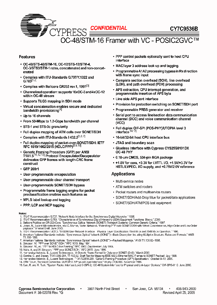 CY7C9536B_4147713.PDF Datasheet