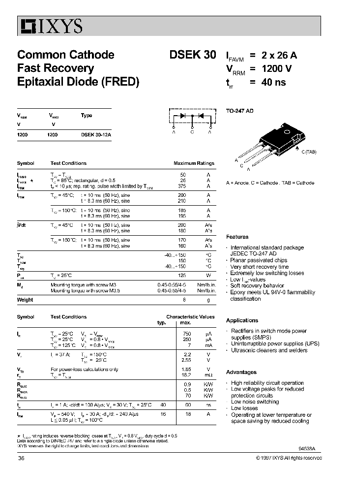 DSEK30-12A_4149776.PDF Datasheet