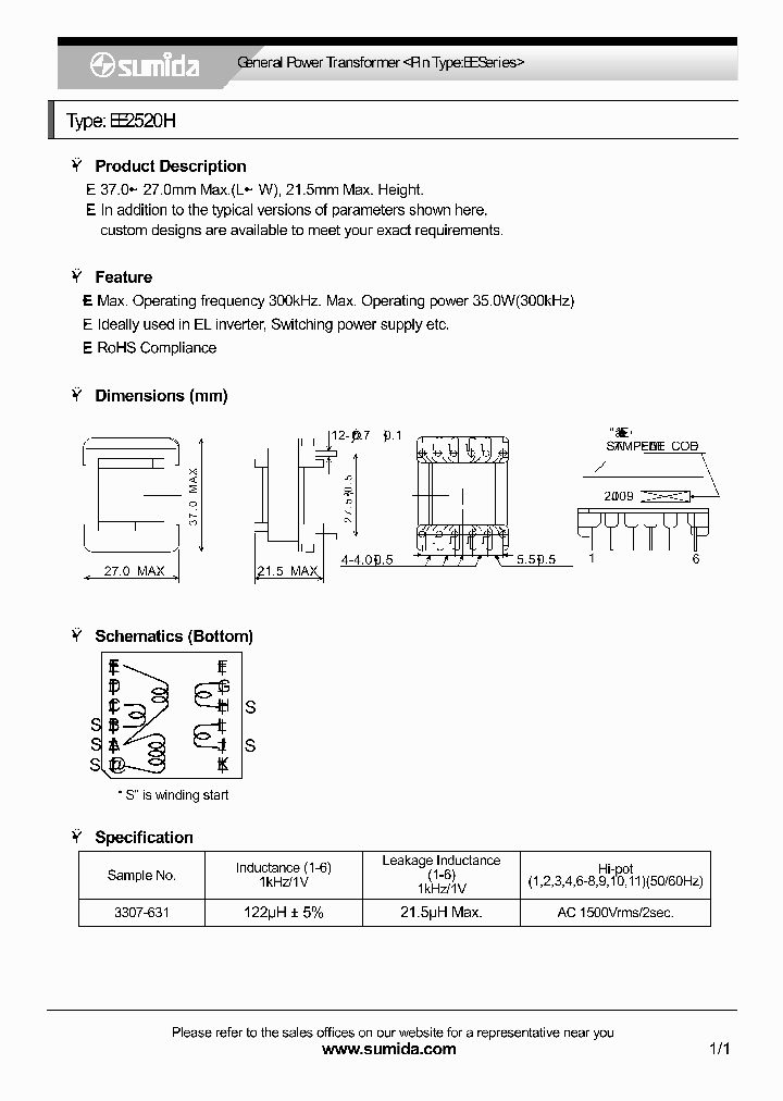 EE2520H_4137111.PDF Datasheet