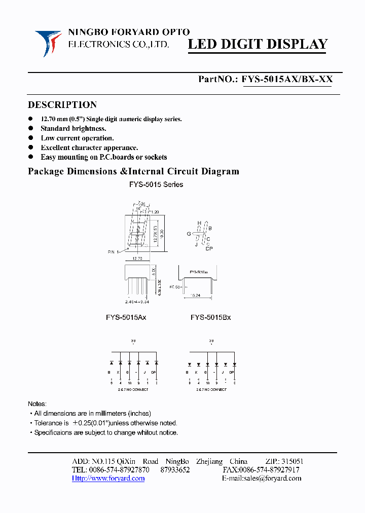 FYS-5015BX_4139243.PDF Datasheet