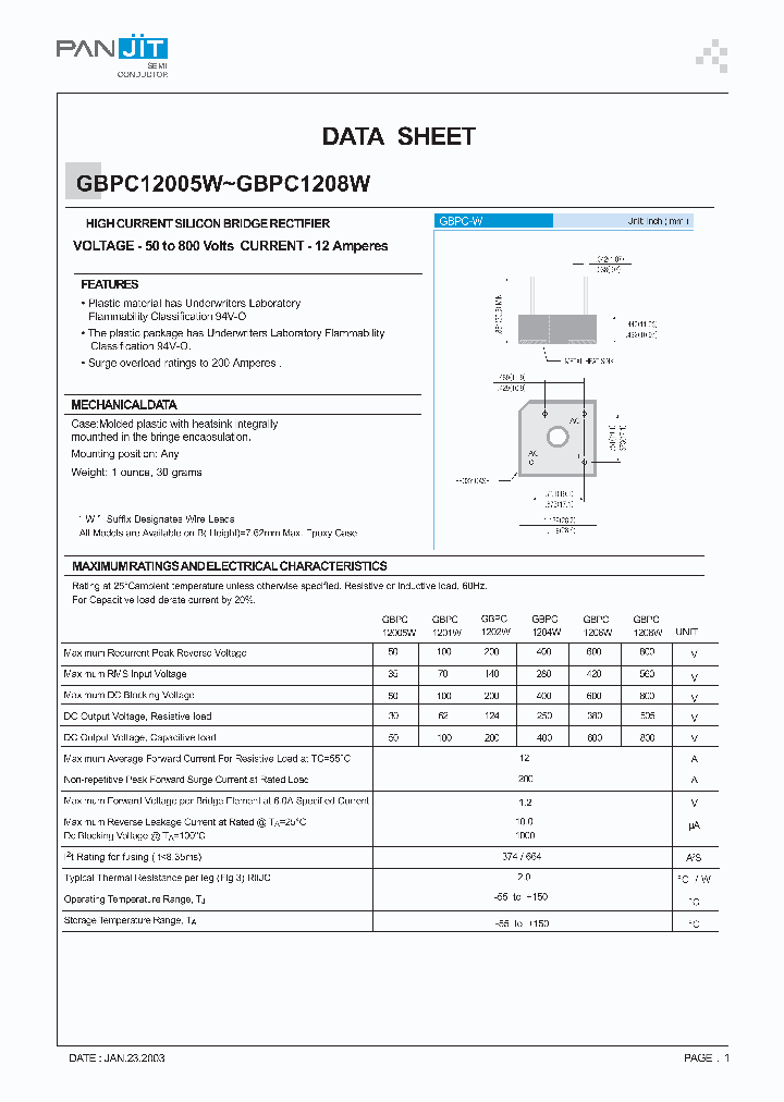 GBPC12005W_4159977.PDF Datasheet Download