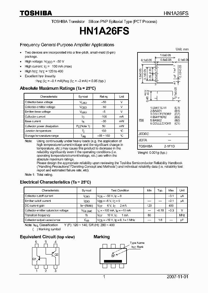 HN1A26FS_4124796.PDF Datasheet