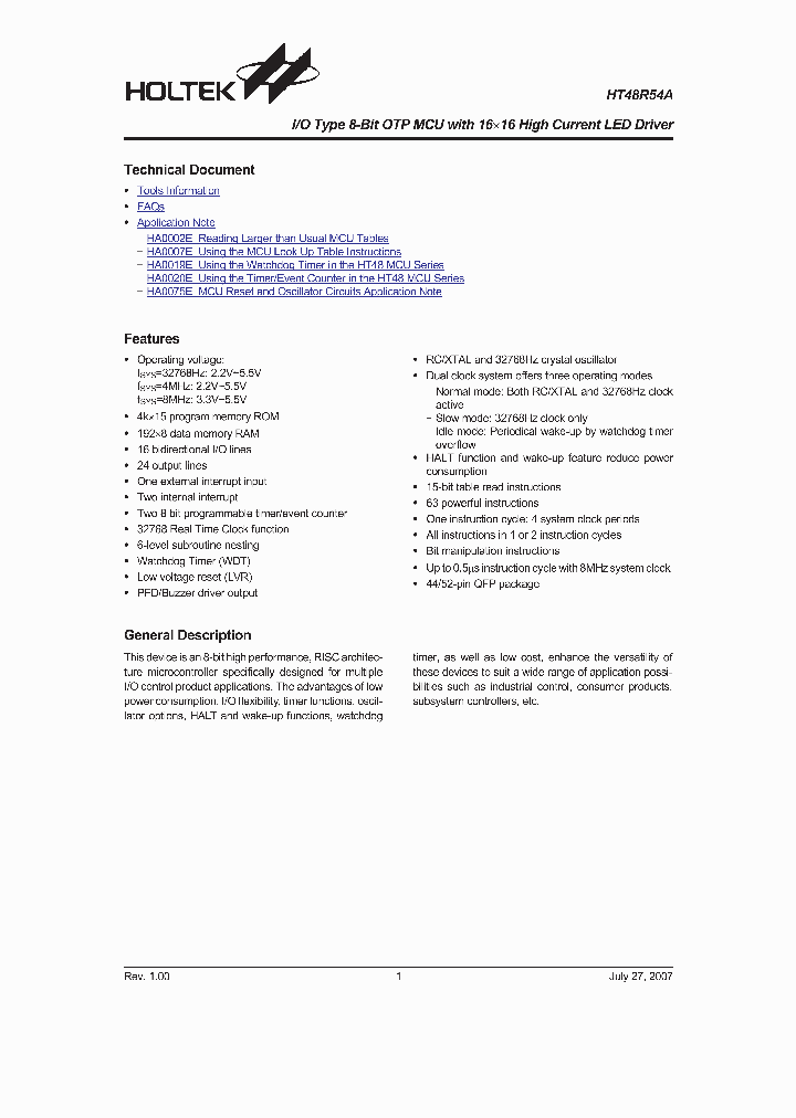 HT48R54A_4123886.PDF Datasheet