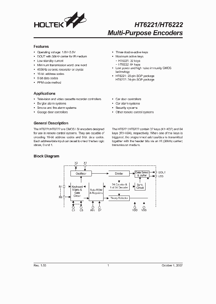 HT622107_4107673.PDF Datasheet