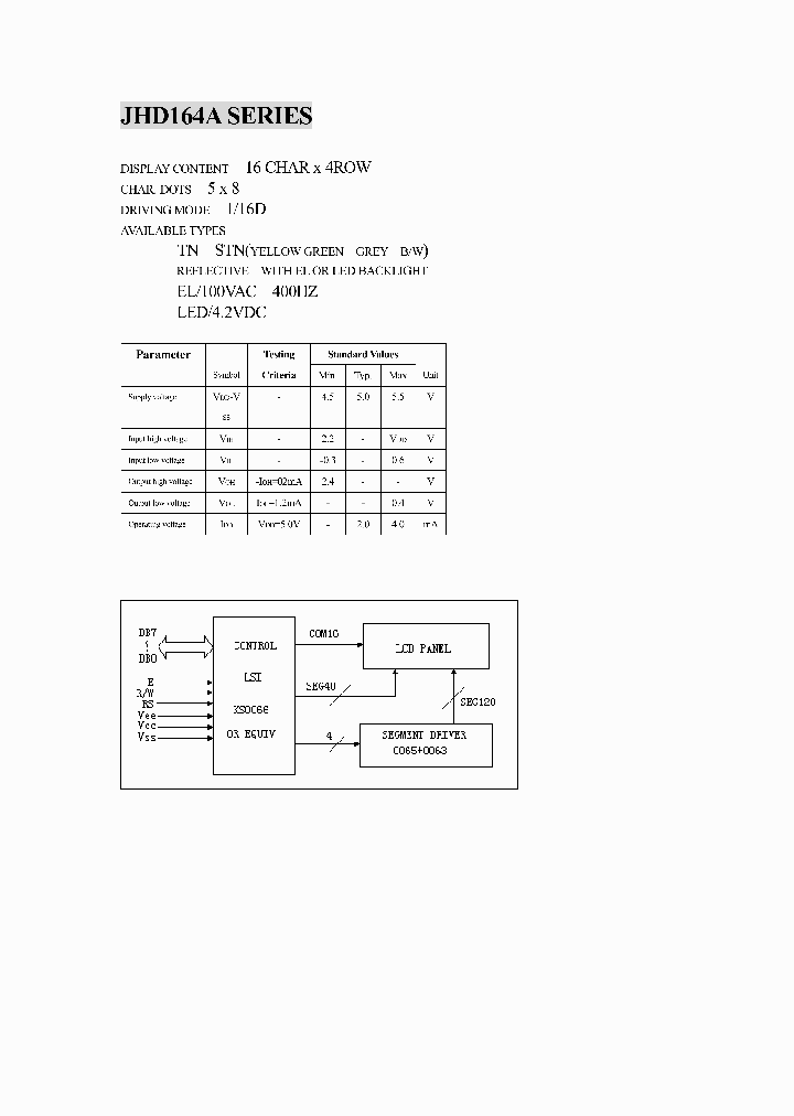 JHD164A_4157928.PDF Datasheet