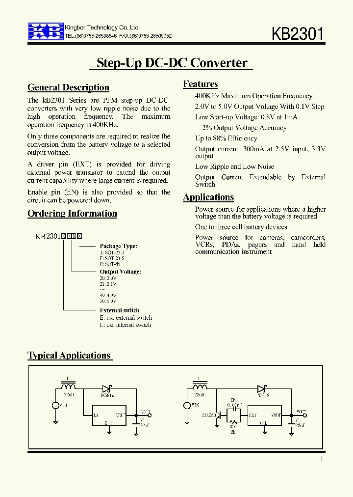 KB2301_4116282.PDF Datasheet