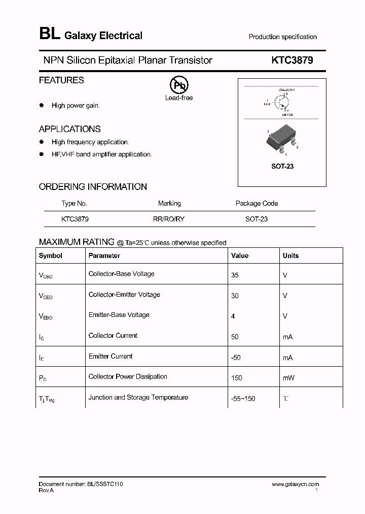 KTC3879_4147067.PDF Datasheet