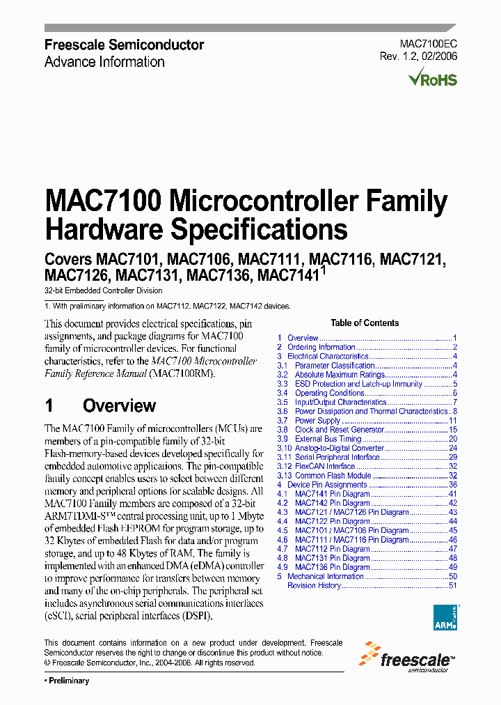 MAC7142CVM50_4150360.PDF Datasheet