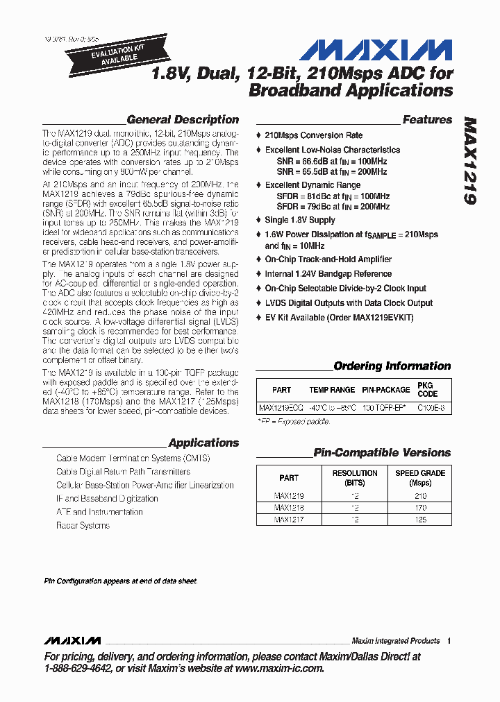 MAX1217_4161598.PDF Datasheet