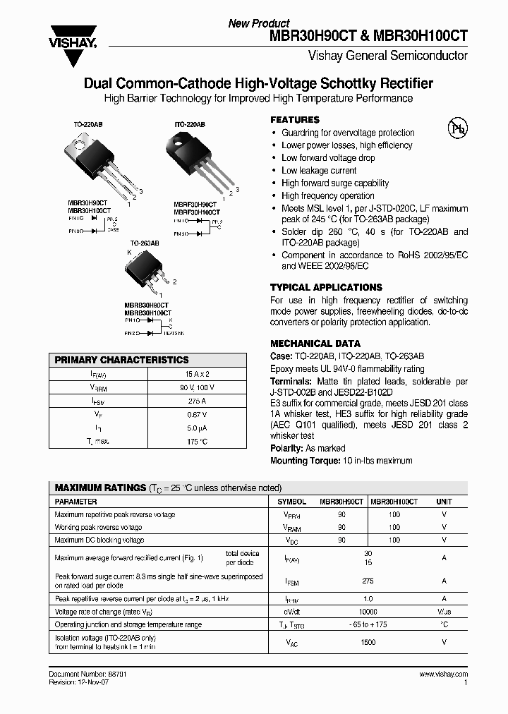 MBRF30H100CT-E345_4156260.PDF Datasheet