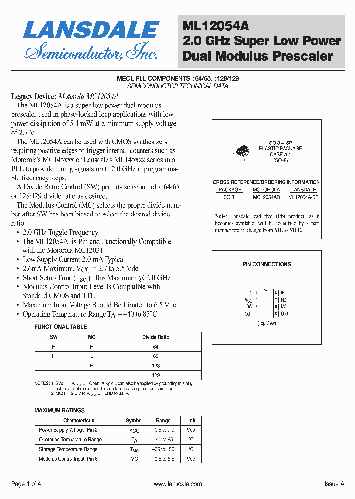 MC12054AD_4111271.PDF Datasheet