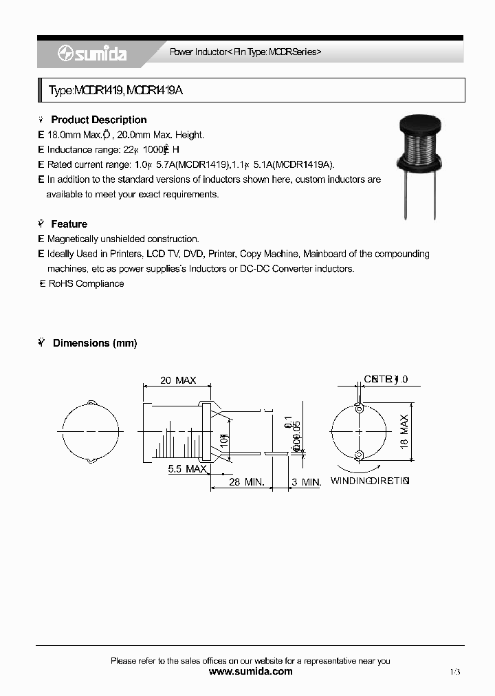 MCDR1419_4136384.PDF Datasheet
