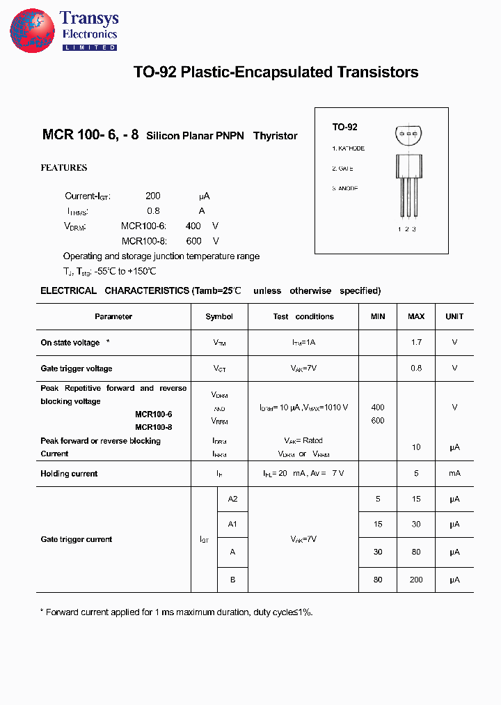 MCR100-6_4111578.PDF Datasheet