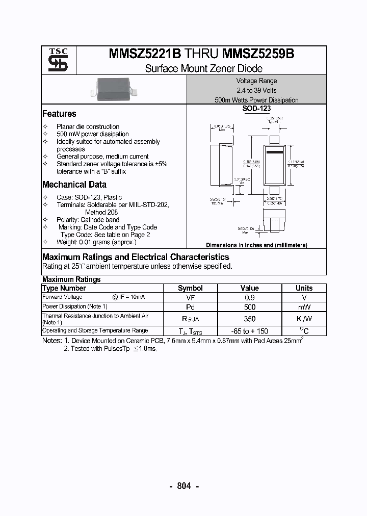 MMSZ5221B_4147513.PDF Datasheet