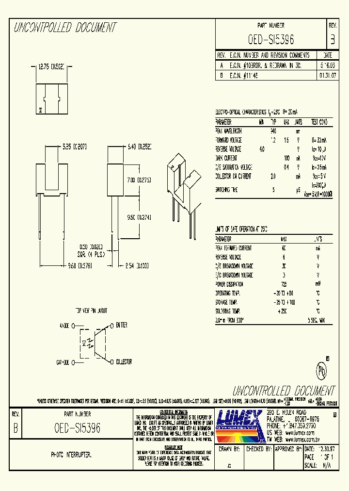 OED-SI5396_4130421.PDF Datasheet