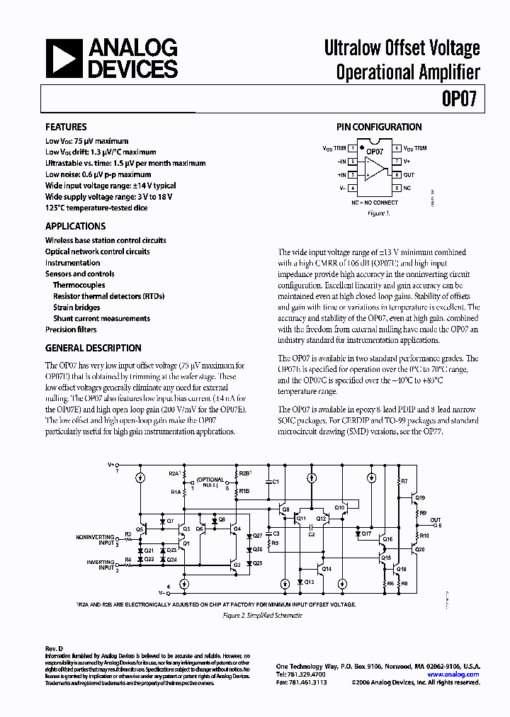 OP0706_4139748.PDF Datasheet Download --- IC-ON-LINE