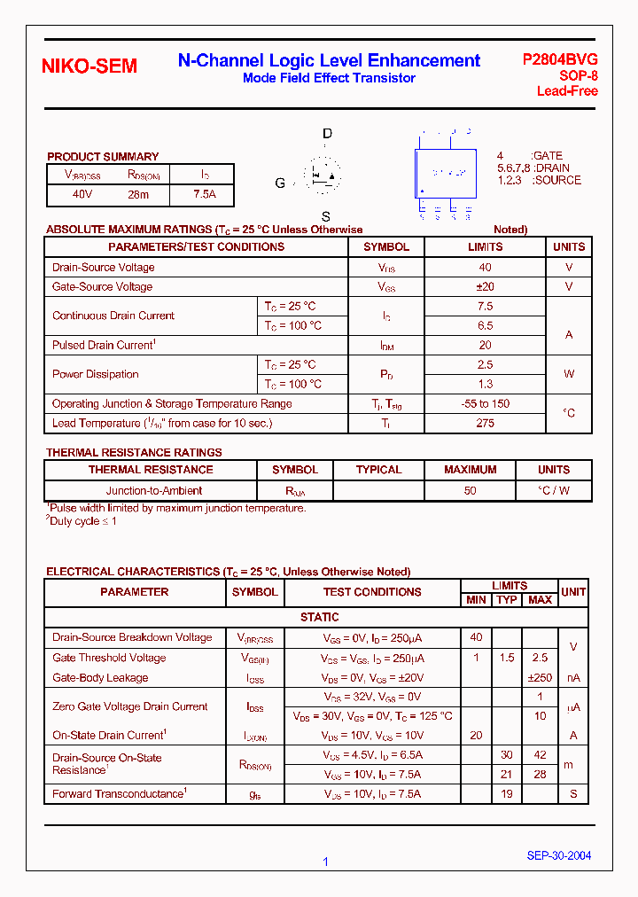P2804BVG_4123425.PDF Datasheet Download --- IC-ON-LINE