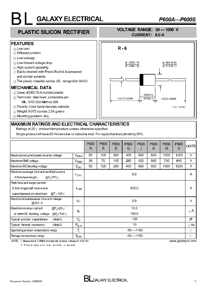 P600G_4144533.PDF Datasheet