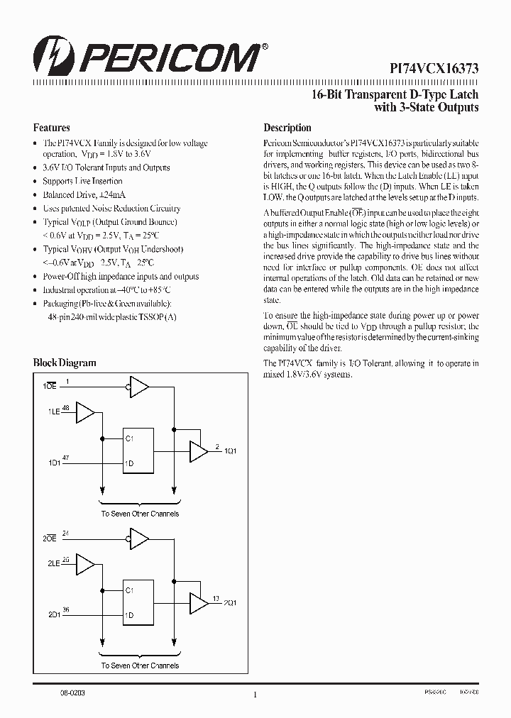 PI74VCX16373A_4131354.PDF Datasheet