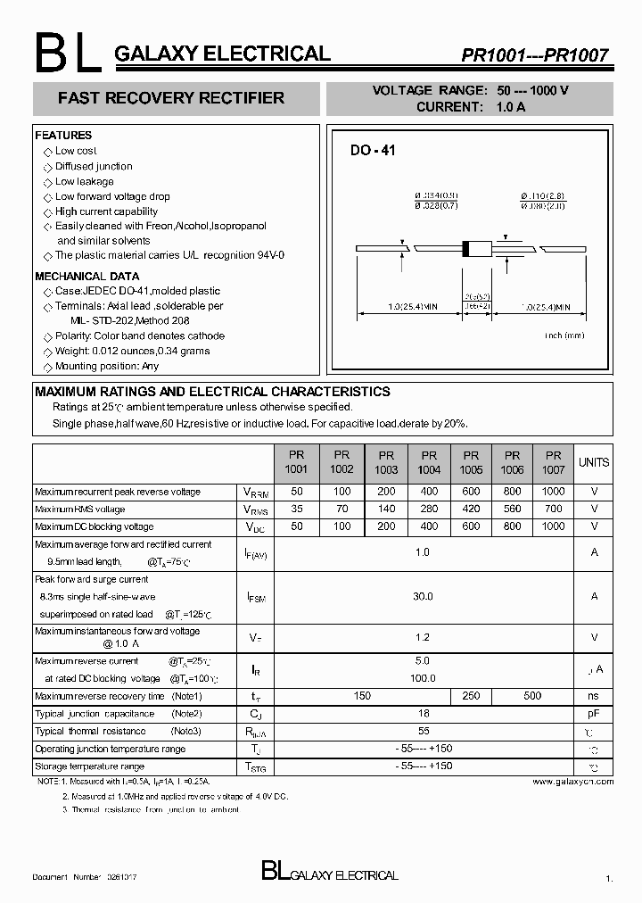 PR1001_4116756.PDF Datasheet