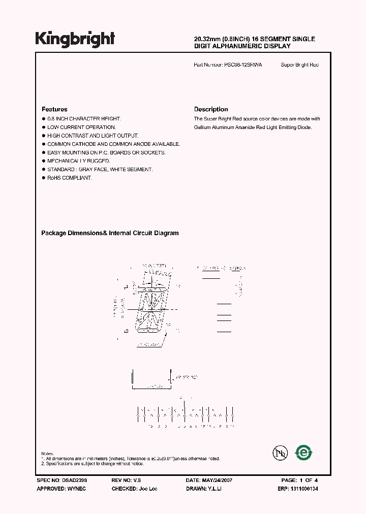 PSC08-12SRWA_4163936.PDF Datasheet