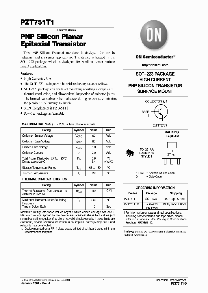 PZT751T1_4105671.PDF Datasheet