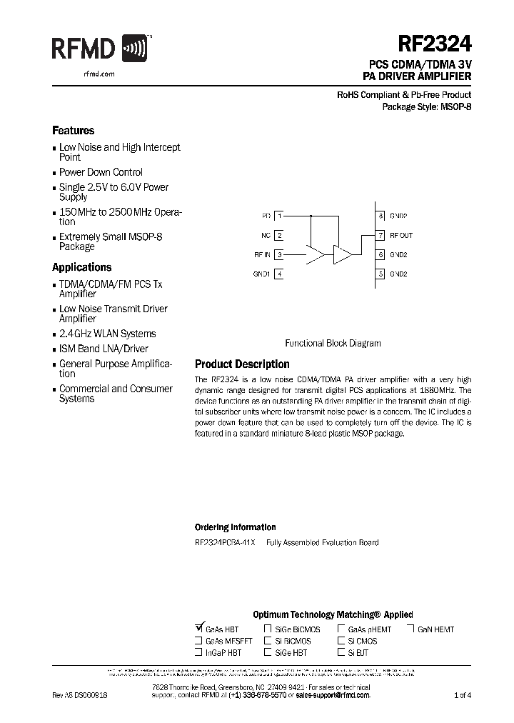 RF2324PCBA-41X_4152261.PDF Datasheet
