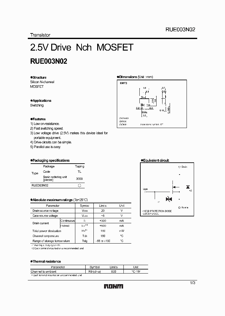 RUE003N02_4129435.PDF Datasheet