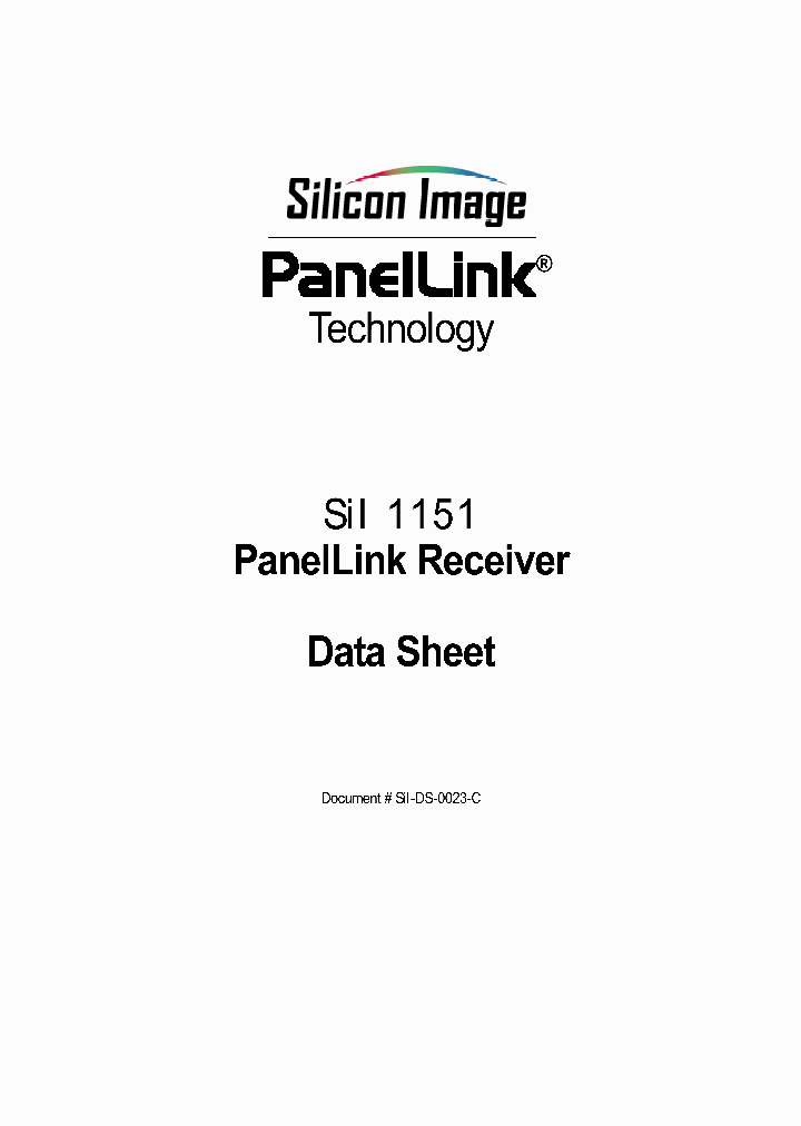 SII1151_4115629.PDF Datasheet