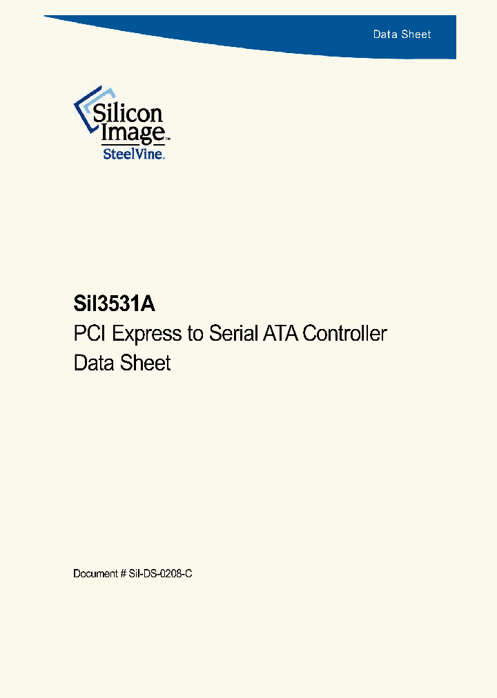 SII3531A_4153741.PDF Datasheet