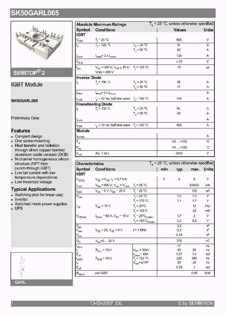 SK50GARL06507_4130770.PDF Datasheet