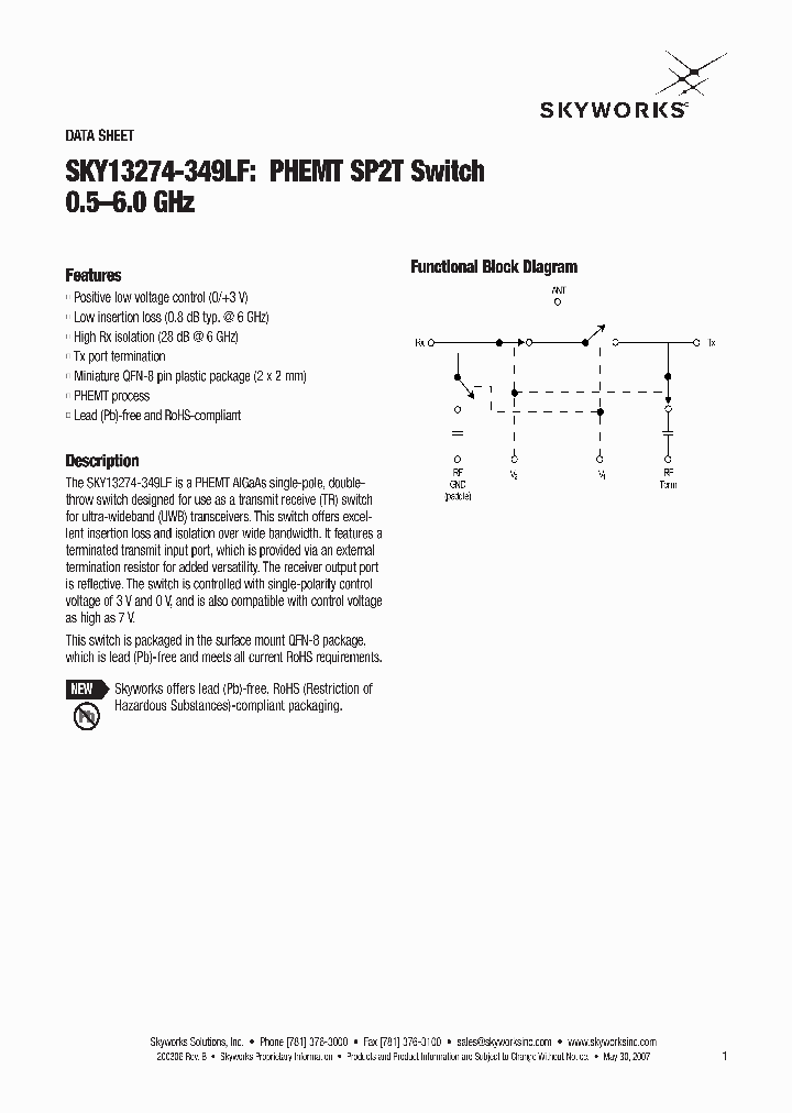 SKY13274-349LF_4113907.PDF Datasheet