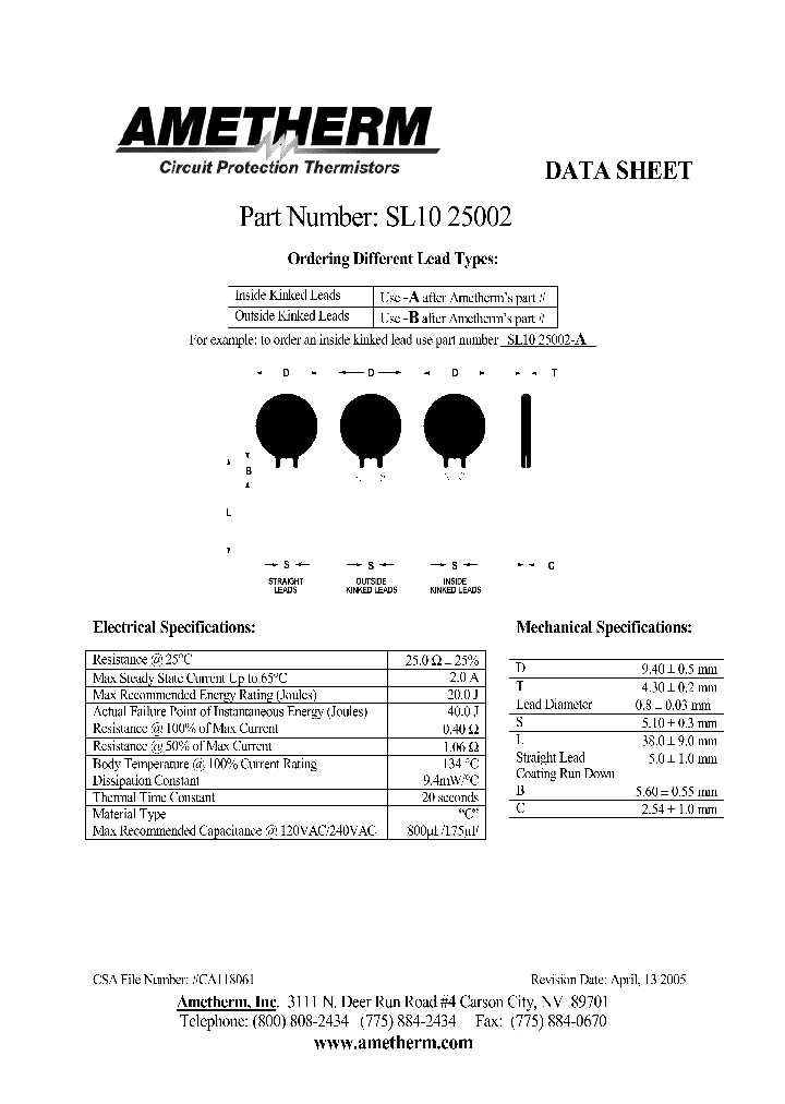 SL1025002-A_4133762.PDF Datasheet