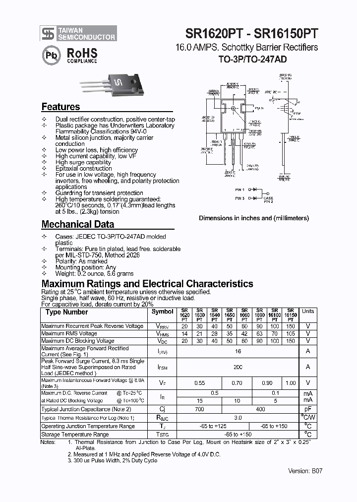 SR1620PT_4110202.PDF Datasheet