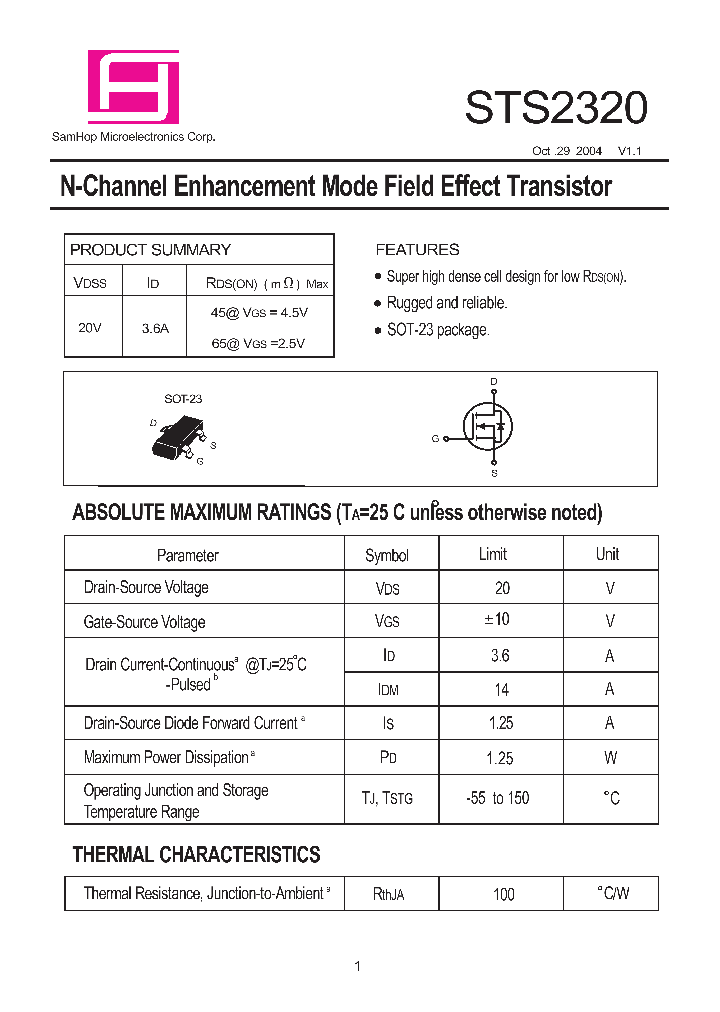 STS2320_4101225.PDF Datasheet