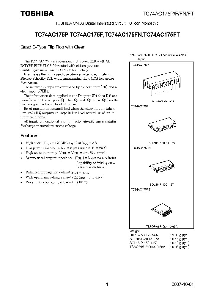 TC74AC175F07_4125047.PDF Datasheet