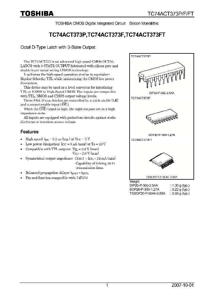 TC74ACT373P07_4124755.PDF Datasheet