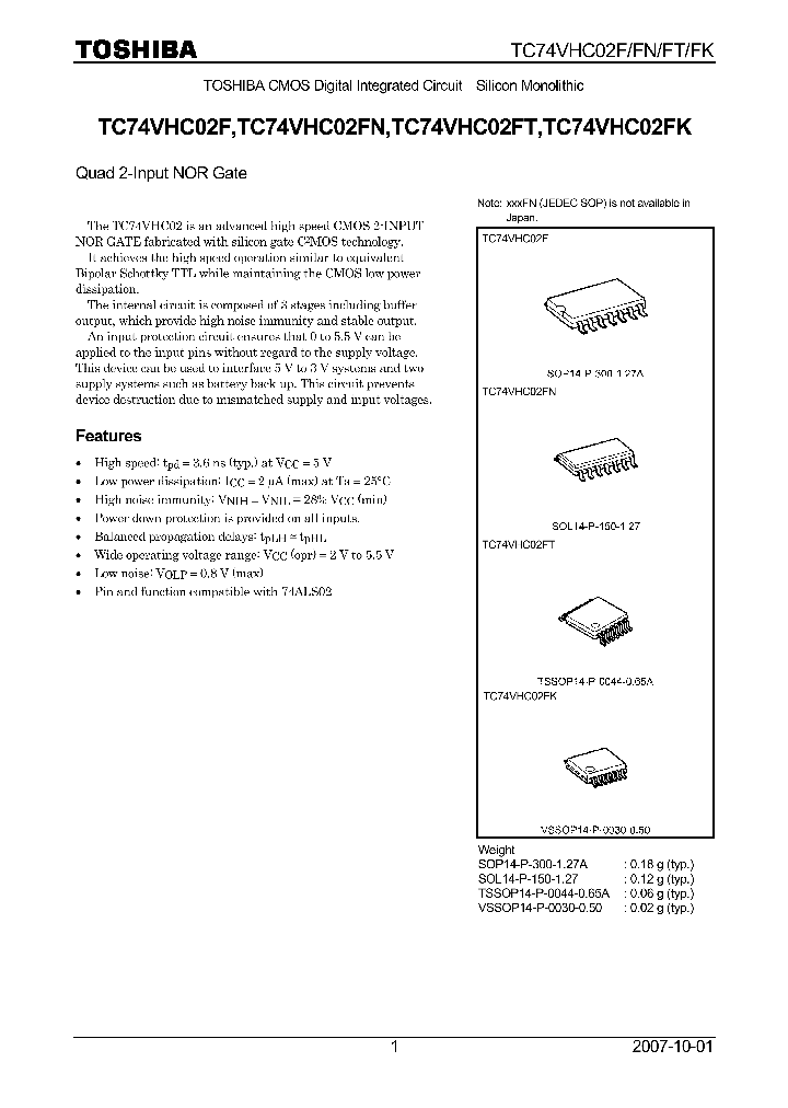 TC74VHC02F07_4132771.PDF Datasheet