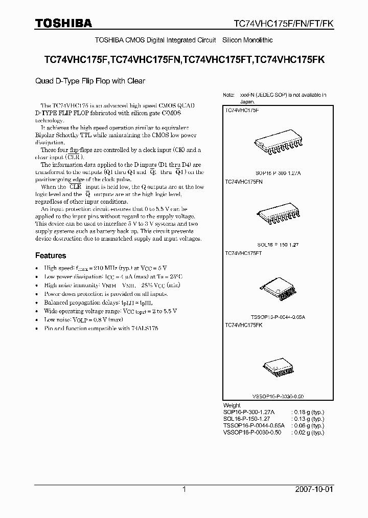 TC74VHC175F07_4132645.PDF Datasheet