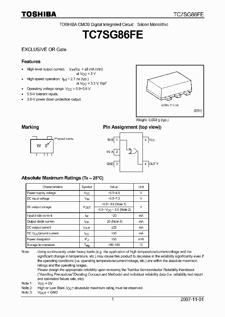 TC7SG86FE_4125184.PDF Datasheet