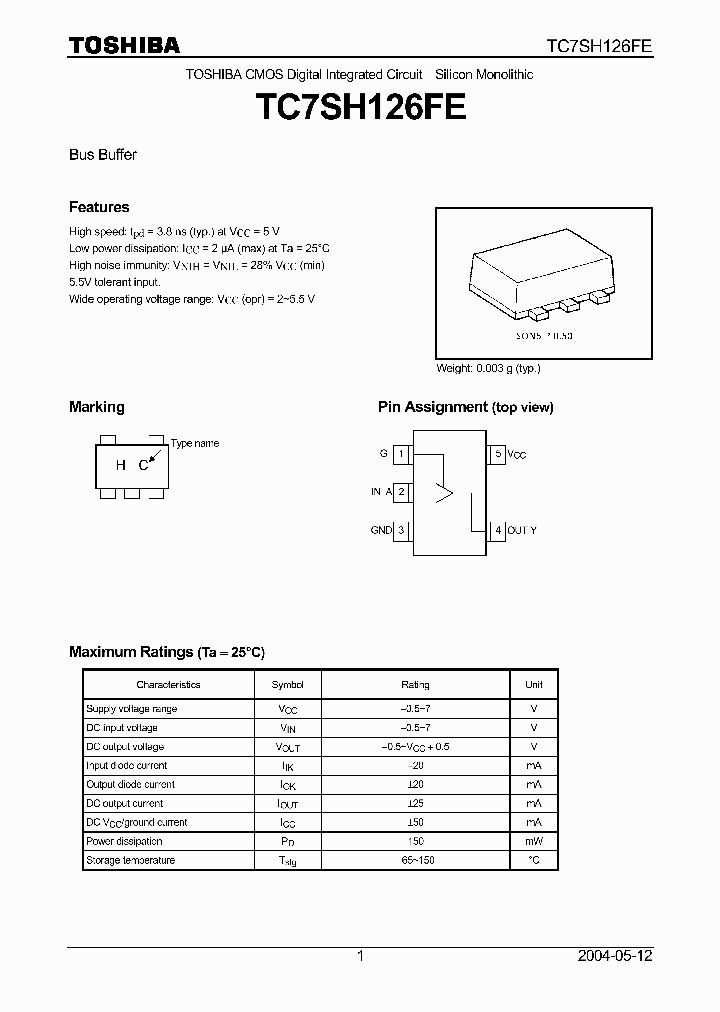 TC7SH126FE_4125178.PDF Datasheet