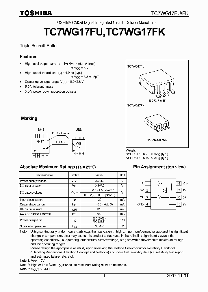 TC7WG17FK_4124997.PDF Datasheet