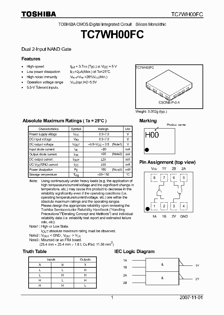 TC7WH00FC_4124983.PDF Datasheet