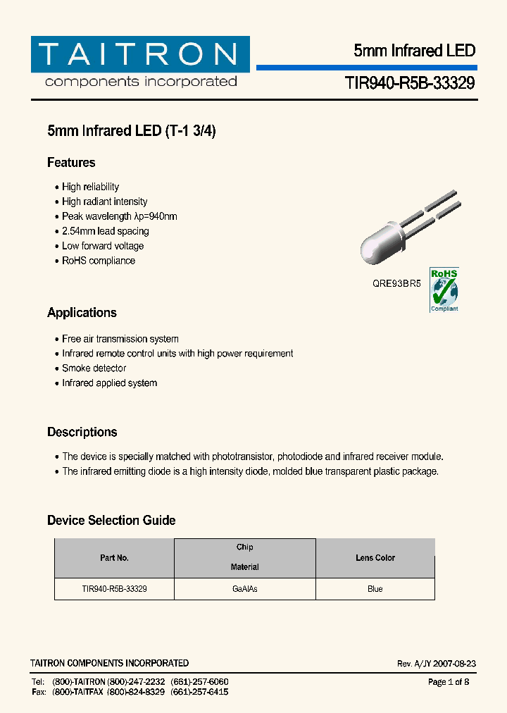 TIR940-R5B-33329_4122688.PDF Datasheet